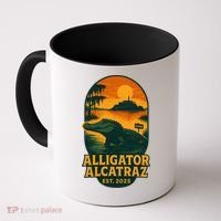 Alligator Alcatraz Established 2025 Gator Swamp Coffee Mug thumb 0