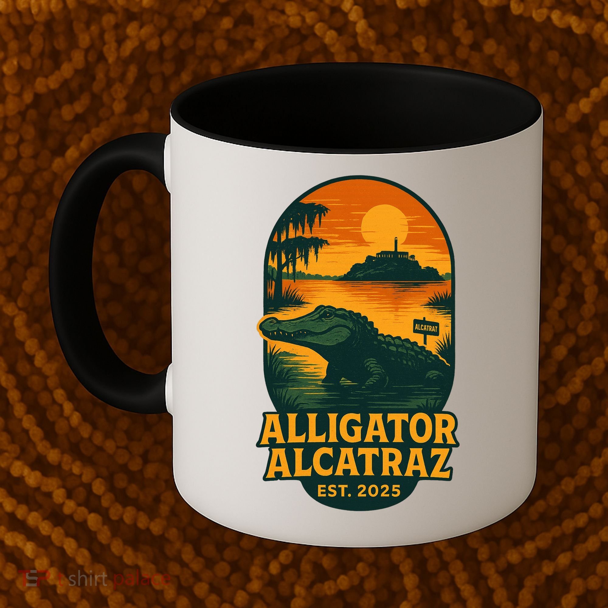 Alligator Alcatraz Established 2025 Gator Swamp Coffee Mug