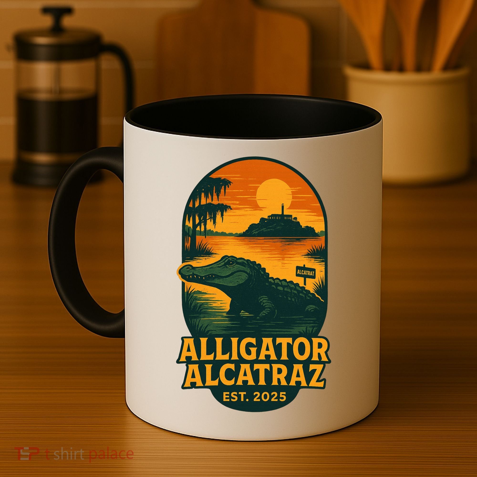 Alligator Alcatraz Established 2025 Gator Swamp Coffee Mug