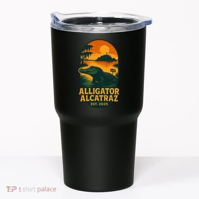 Alligator Alcatraz Established 2025 Gator Swamp Tumbler