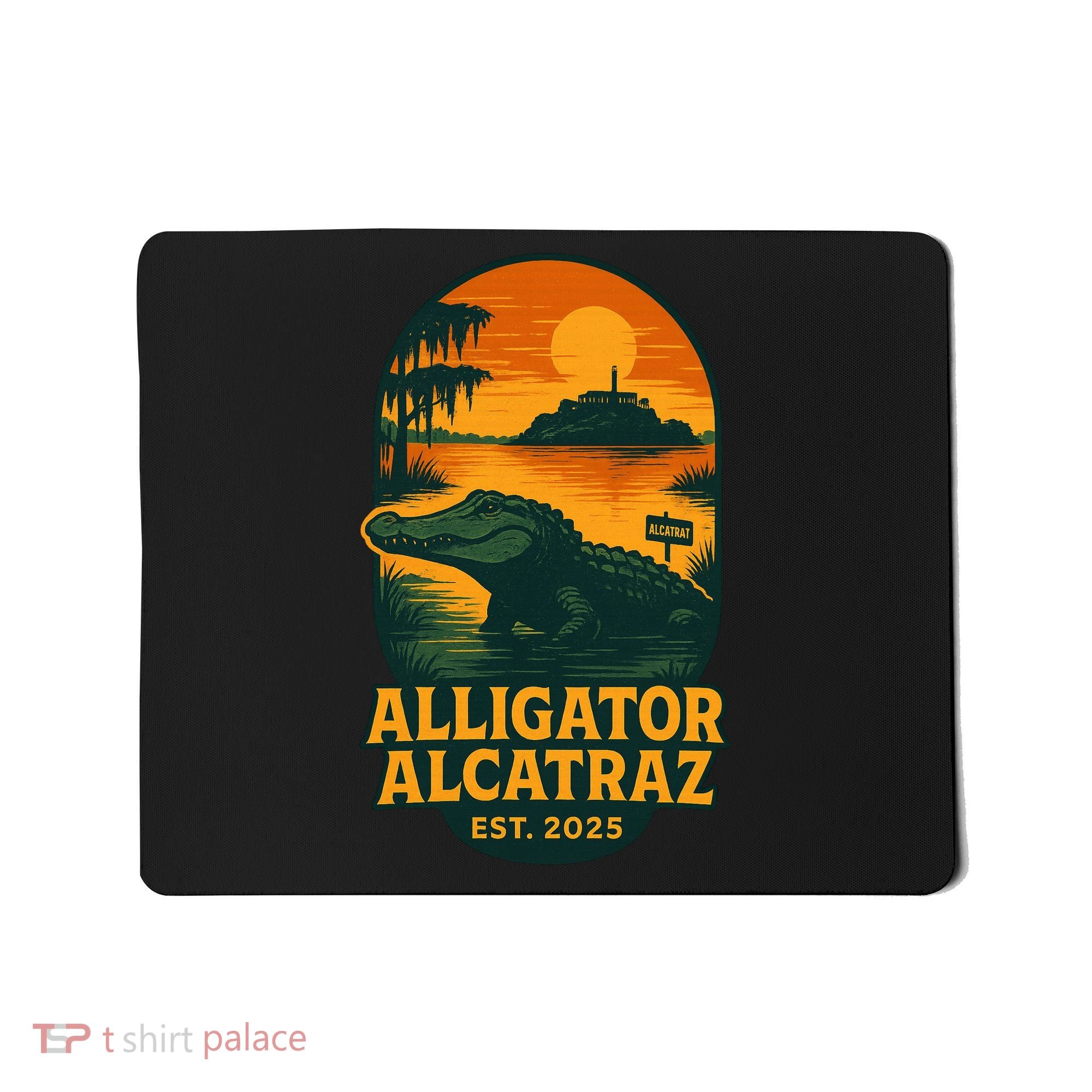 Alligator Alcatraz Established 2025 Gator Swamp Mousepad