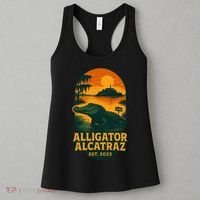 Alligator Alcatraz Established 2025 Gator Swamp Women's Tank Top thumb 3
