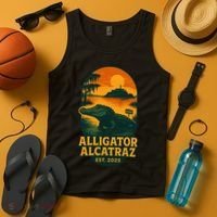 Alligator Alcatraz Established 2025 Gator Swamp Tank Top thumb 4