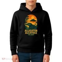 Alligator Alcatraz Established 2025 Gator Swamp Kids Hoodie thumb 4