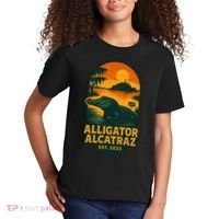 Alligator Alcatraz Established 2025 Gator Swamp Kids T-Shirt thumb 2