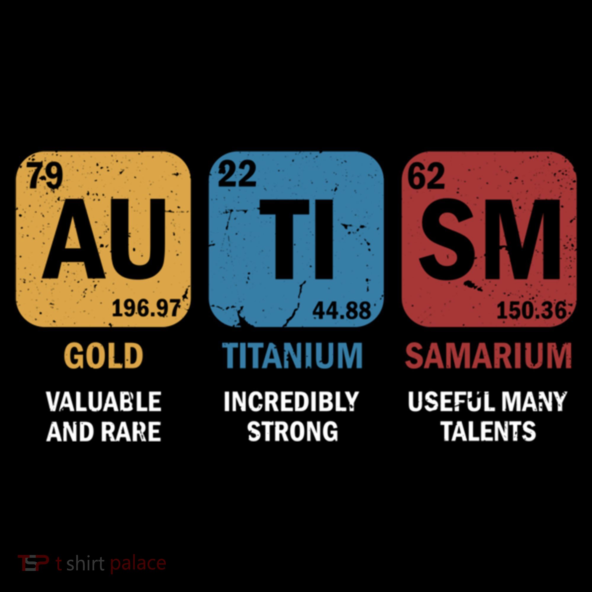 Autism Awareness Elets Periodic Table Asd Chemistry Gift Coffee Mug