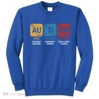 Autism Awareness Elets Periodic Table Asd Chemistry Gift Sweatshirt thumb 0