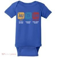 Autism Awareness Elets Periodic Table Asd Chemistry Gift Baby Bodysuit thumb 0