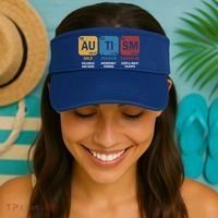 Autism Awareness Elets Periodic Table Asd Chemistry Gift Visor thumb 2