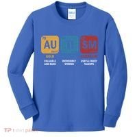 Autism Awareness Elets Periodic Table Asd Chemistry Gift Kids Long Sleeve Shirt thumb 0