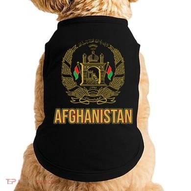 AFG Afghanistan Emblem Doggie Tank