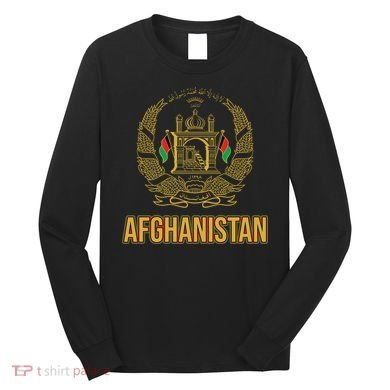 AFG Afghanistan Emblem Long Sleeve Shirt