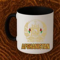 AFG Afghanistan Emblem Coffee Mug thumb 2