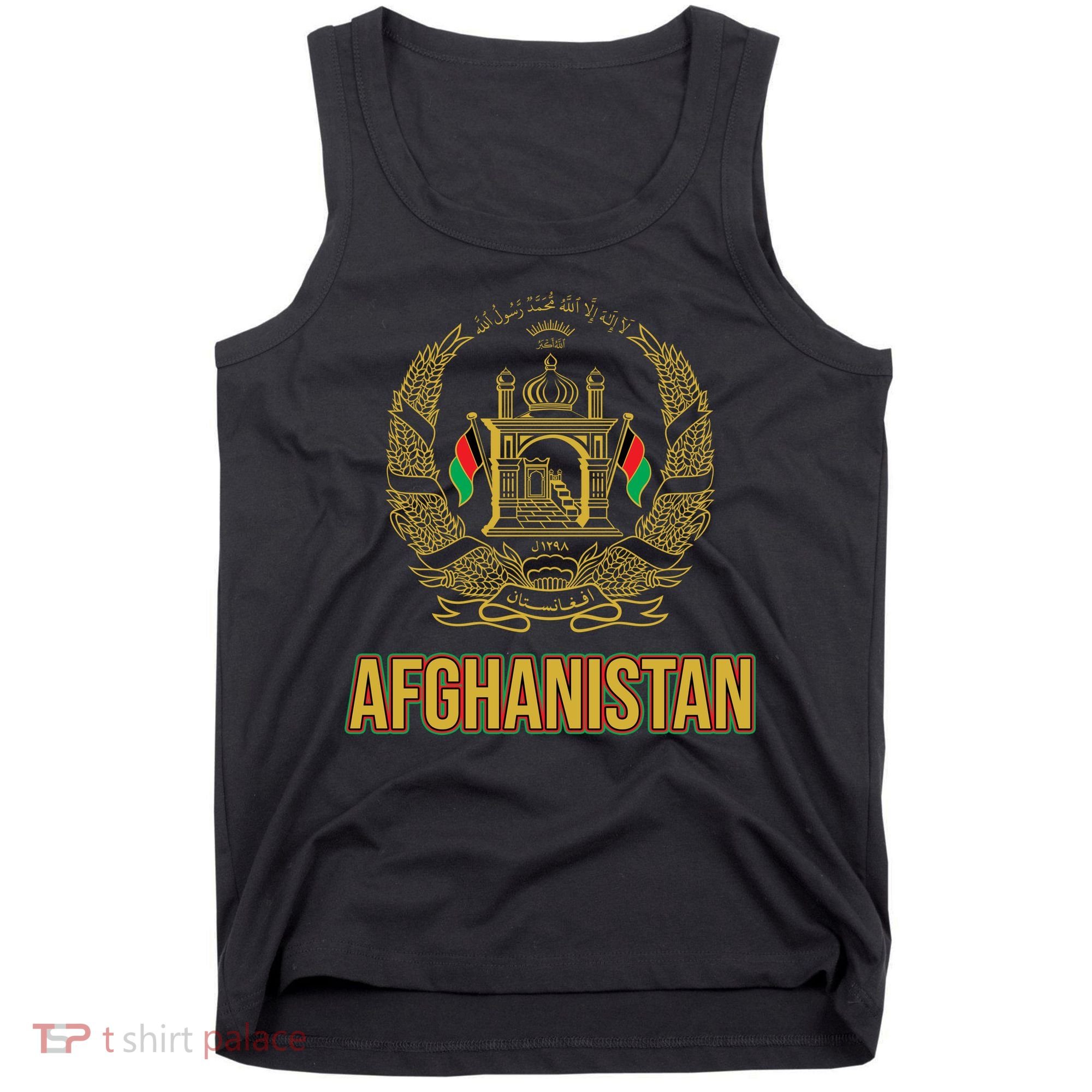AFG Afghanistan Emblem Tank Top