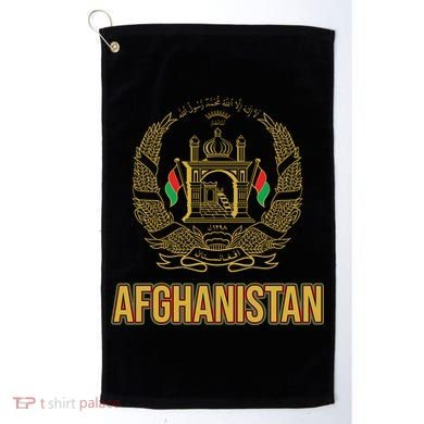 AFG Afghanistan Emblem Golf Towel