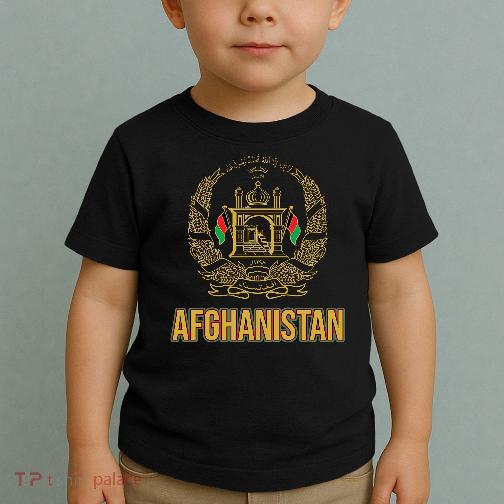 AFG Afghanistan Emblem Toddler T-Shirt