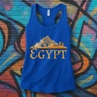 Africa Ancient Egyptian Pyramids Egypt Women's Tank Top thumb 3