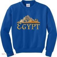 Africa Ancient Egyptian Pyramids Egypt Kids Sweatshirt thumb 0