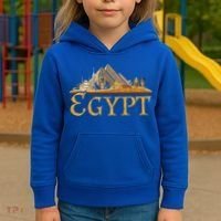 Africa Ancient Egyptian Pyramids Egypt Kids Hoodie thumb 3