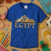 Africa Ancient Egyptian Pyramids Egypt Kids T-Shirt thumb 3