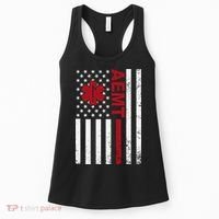 Aemt Advanced Emergency Medical Technician Usa Flag Women's Tank Top thumb 0