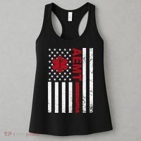Aemt Advanced Emergency Medical Technician Usa Flag Women's Tank Top thumb 3