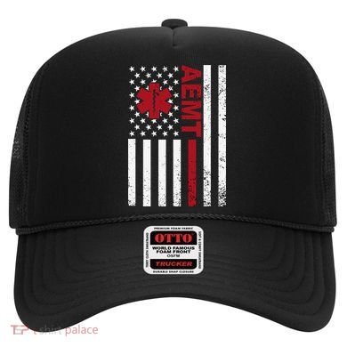 Aemt Advanced Emergency Medical Technician Usa Flag Hat