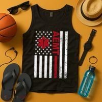 Aemt Advanced Emergency Medical Technician Usa Flag Tank Top thumb 4