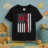Aemt Advanced Emergency Medical Technician Usa Flag Toddler T-Shirt thumb 3