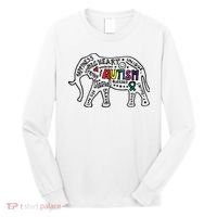 Autism Awareness Elephant Pride Long Sleeve Shirt thumb 0