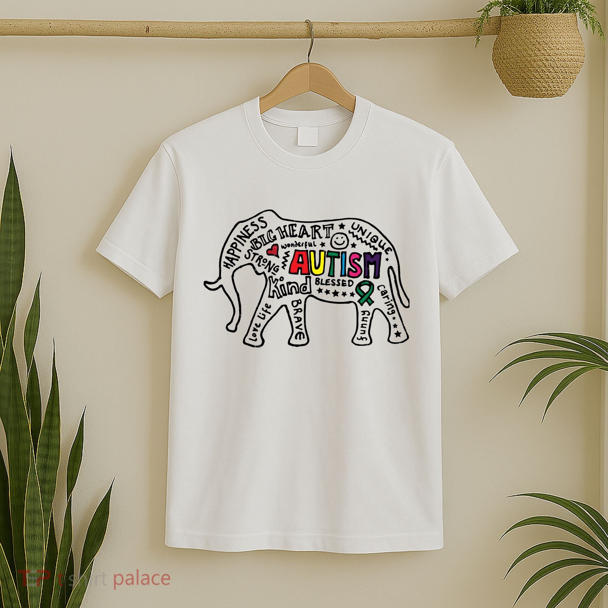 Autism Awareness Elephant Pride T-Shirt