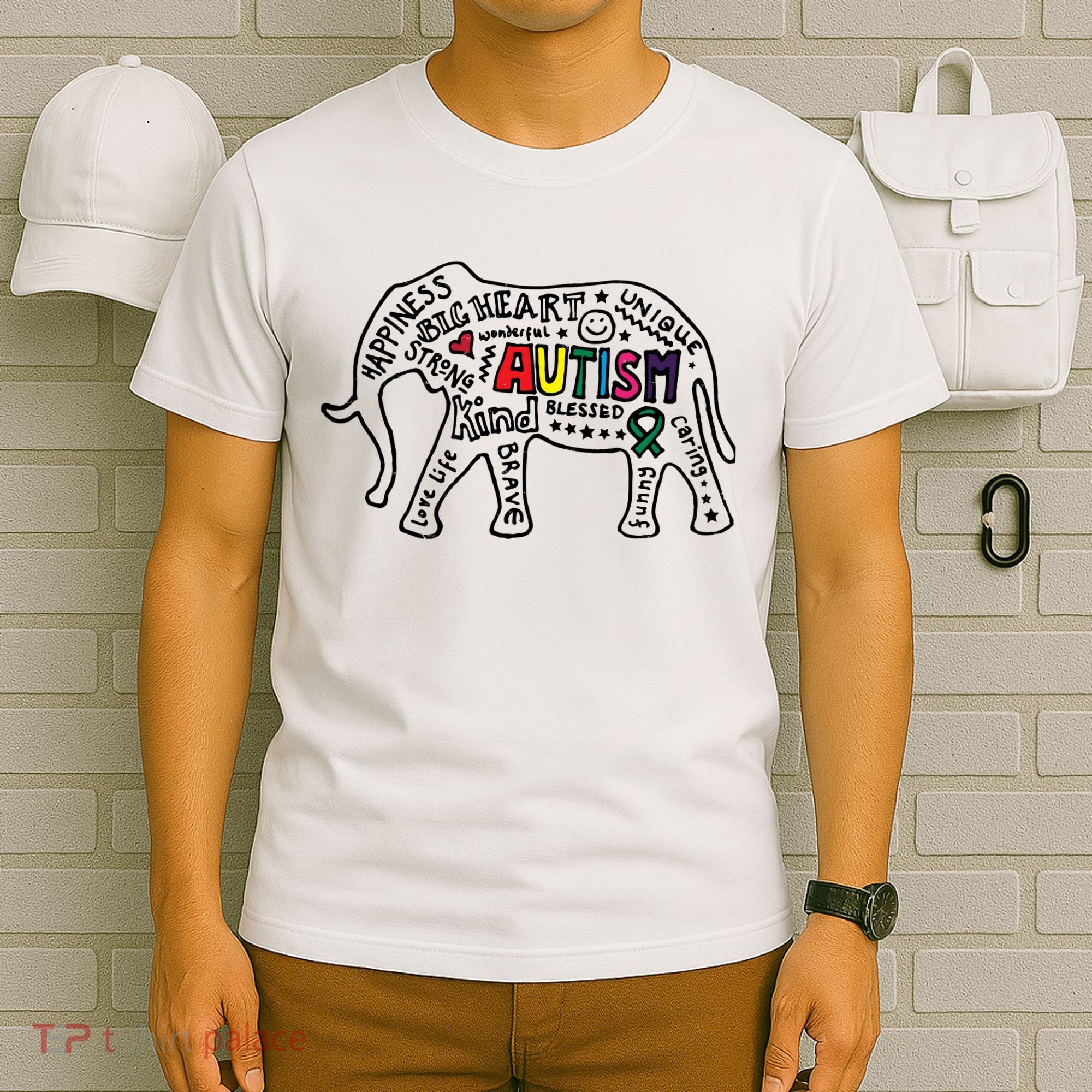 Autism Awareness Elephant Pride T-Shirt