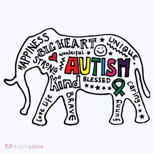 Autism Awareness Elephant Pride Bucket Hat