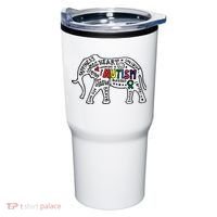 Autism Awareness Elephant Pride Tumbler thumb 0