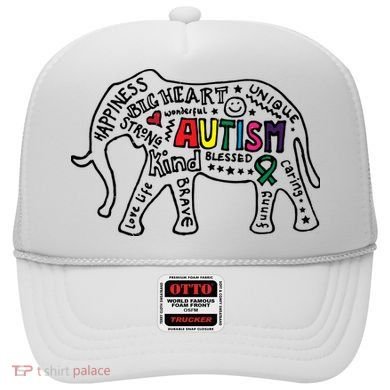 Autism Awareness Elephant Pride Hat