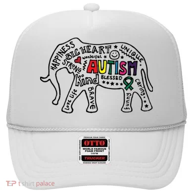 Autism Awareness Elephant Pride Hat