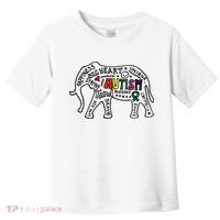 Autism Awareness Elephant Pride Toddler T-Shirt thumb 0