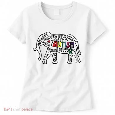 Autism Awareness Elephant Pride Women's T-Shirt