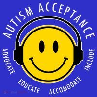 Autism Acceptance Educate Smiley Headphone Kids Hoodie thumb 5