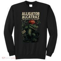 Alligator Alcatraz Escape Warning MAGA Sweatshirt thumb 0