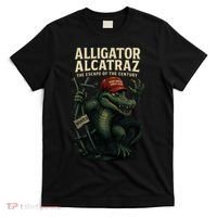 Alligator Alcatraz Escape Warning MAGA T-Shirt thumb 0