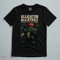 Alligator Alcatraz Escape Warning MAGA T-Shirt thumb 5