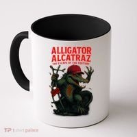 Alligator Alcatraz Escape Warning MAGA Coffee Mug thumb 0