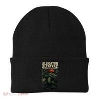 Alligator Alcatraz Escape Warning MAGA Beanie thumb 0
