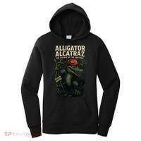 Alligator Alcatraz Escape Warning MAGA Women's Hoodie thumb 0