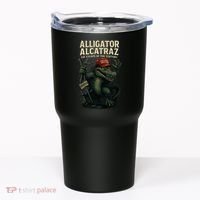 Alligator Alcatraz Escape Warning MAGA Tumbler thumb 0