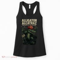 Alligator Alcatraz Escape Warning MAGA Women's Tank Top thumb 0