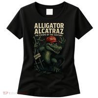 Alligator Alcatraz Escape Warning MAGA Women's T-Shirt thumb 0