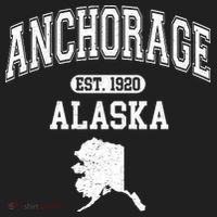 Anchorage Alaska Est. 1920 Varsity Women's Sweatshirt thumb 2