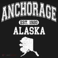 Anchorage Alaska Est. 1920 Varsity Bucket Hat thumb 4